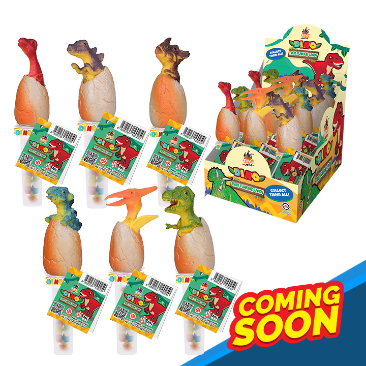 YLF Food Toy s Castle Toy s Caslte Dino With Candy 10g ylf-food-toy-s-castle-toy-s-caslte-dino-with-candy-10g