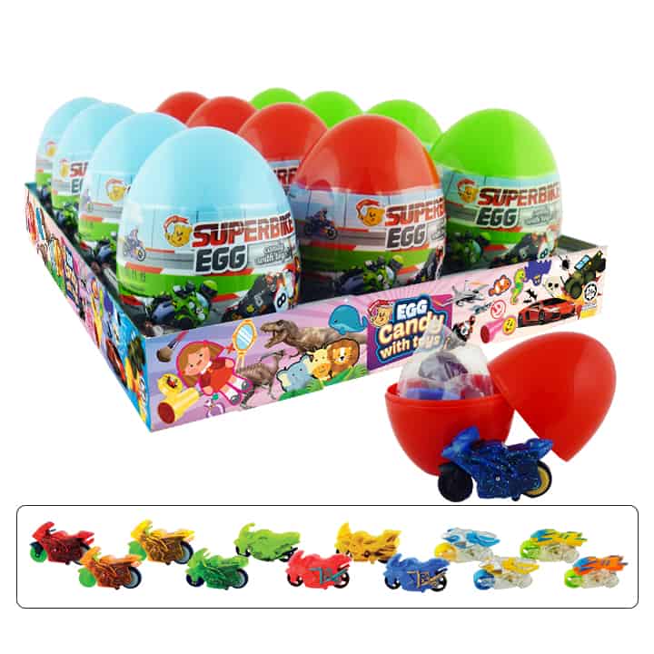 Beardy Egg Candy With Toys - Superbike 10g