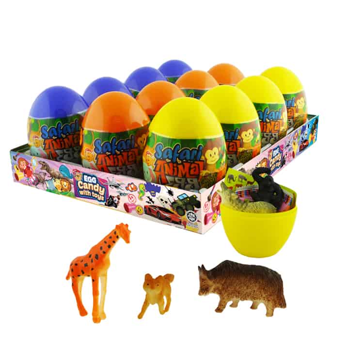 Beardy Egg Candy With Toys - Safari 10g