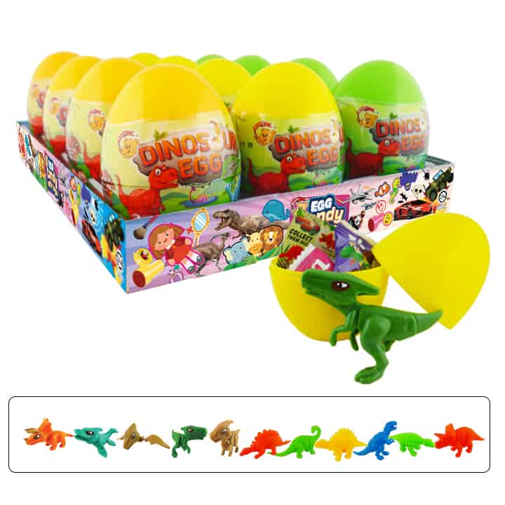 Beardy Egg Candy With Toys - Dino 10g