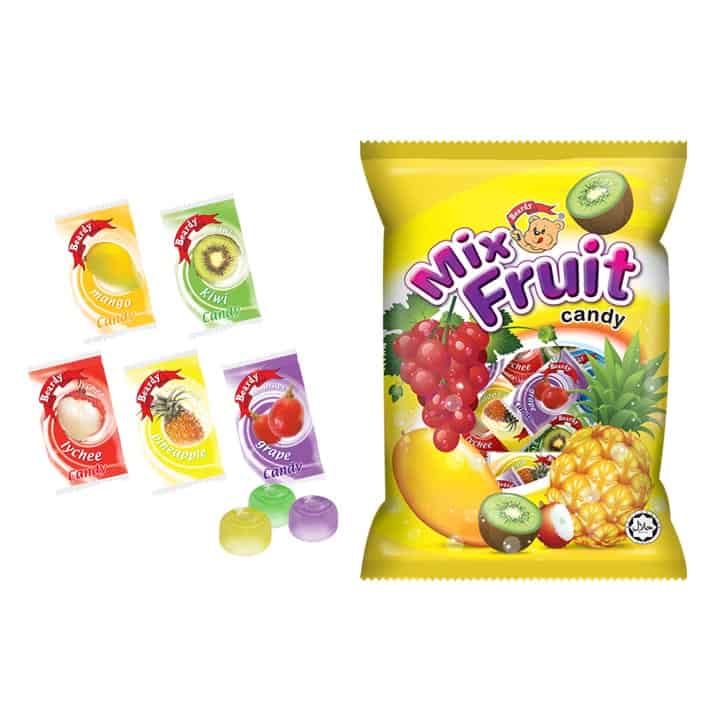 Beardy Mix Fruit Candy Bag 100g