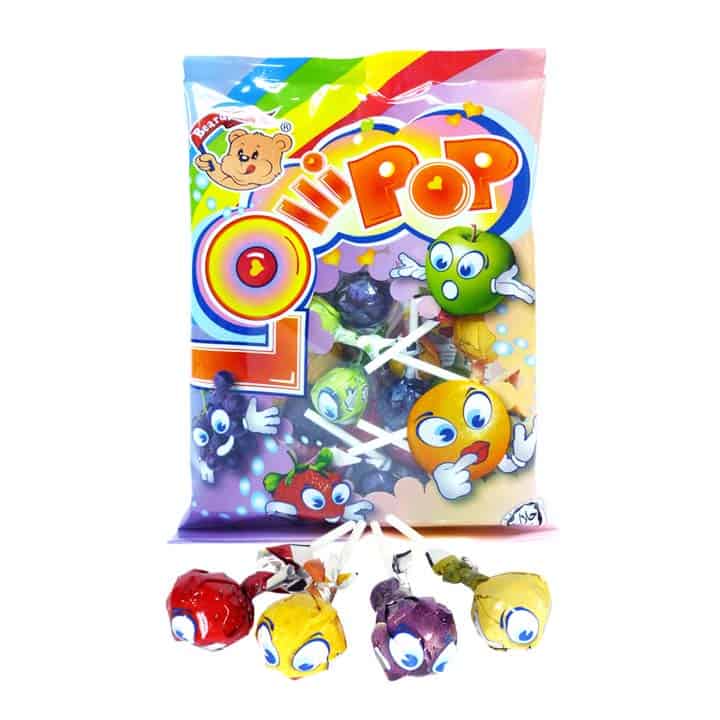 Beardy Lollipop - Mix Fruit Bag 10pcs
