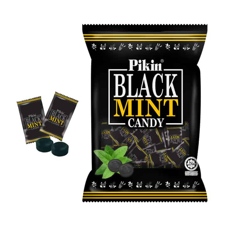 Pikin Black Mint Candy Bag 350pcs
