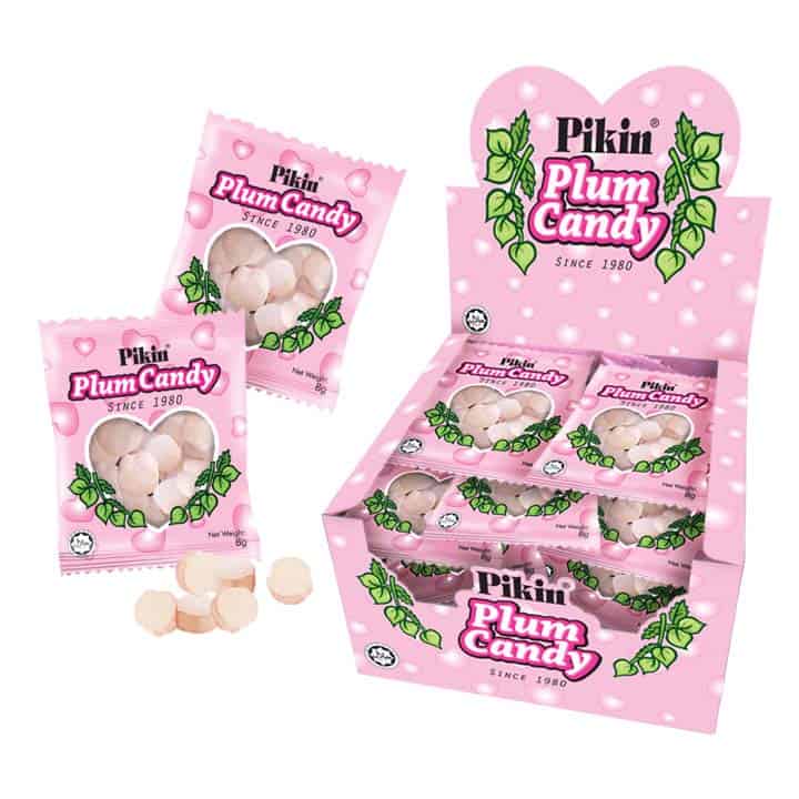 Pikin Tablet Candy - Plum Box 8g
