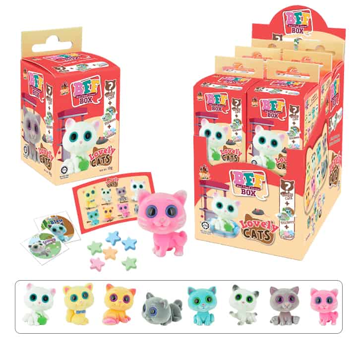 Toy’s Castle BFF Box - Lovely Cats 10g