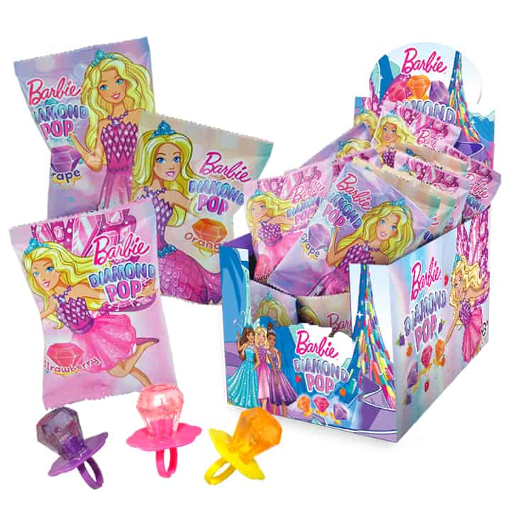 Barbie Diamond Pop Candy 10g