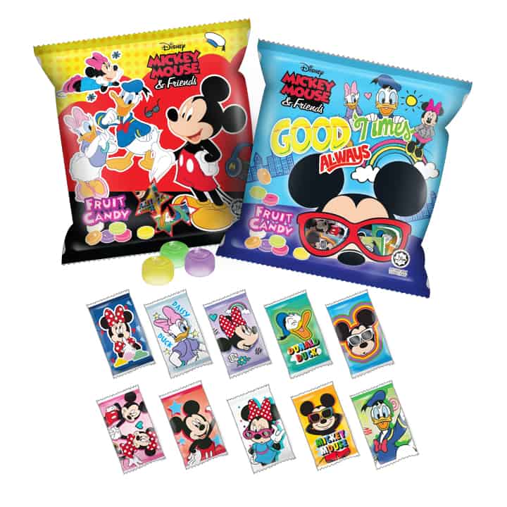 Mickey Fruit Candy Bag 120g
