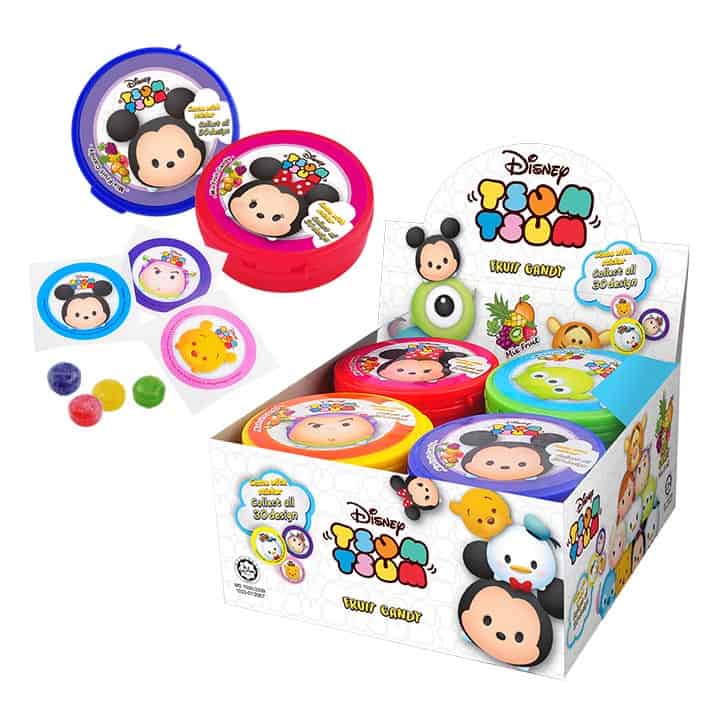 Tsum Tsum Tin Candy - Mix Fruit 20g