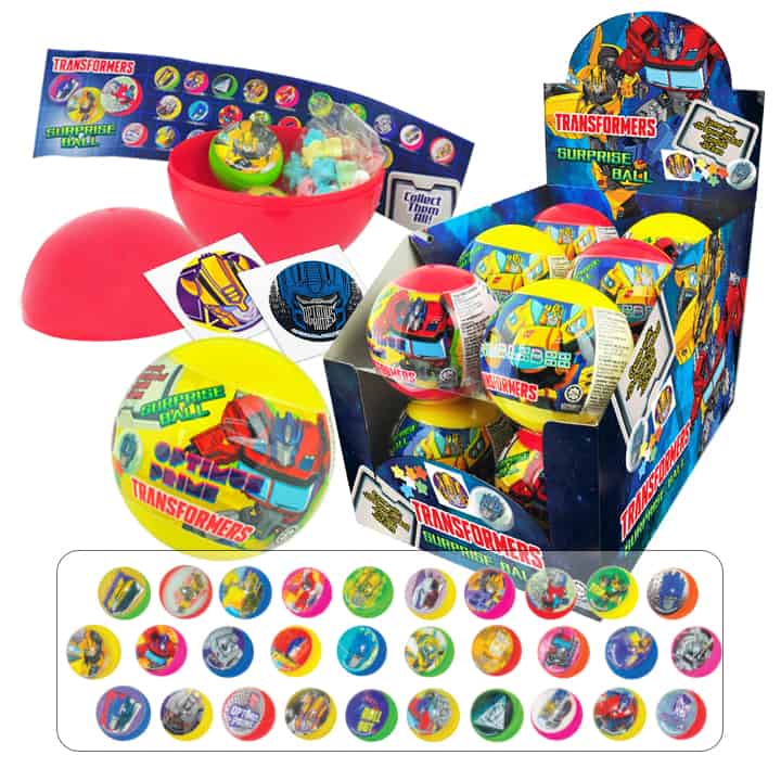 Transformers Surprise Ball with Candy 15g