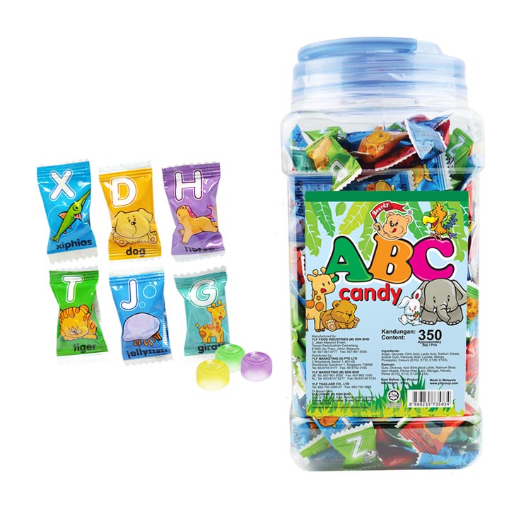 Beardy ABC Candy Jar 350pcs