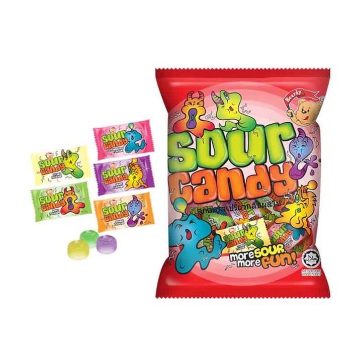 Beardy Sour Candy Bag 260g