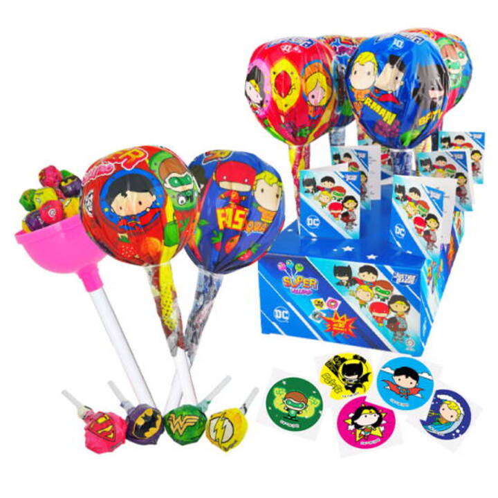 Justice League Super Lollipop 120g