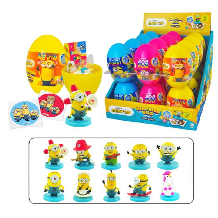 Minions Surprise Egg with Candy 10g