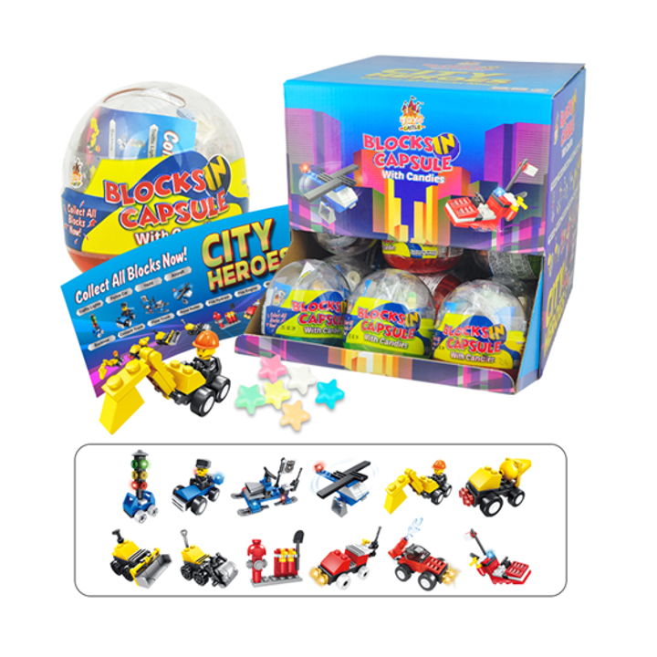 Toy’s Castle Capsule - Blocks in Capsule - City Hero 5g
