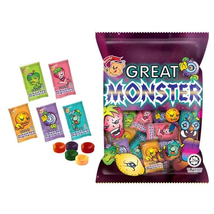 Beardy Great Monster Candy Bag 260g