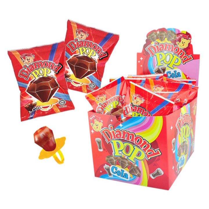 Beardy Ring Candy - Diamond Pop Candy Cola 10g