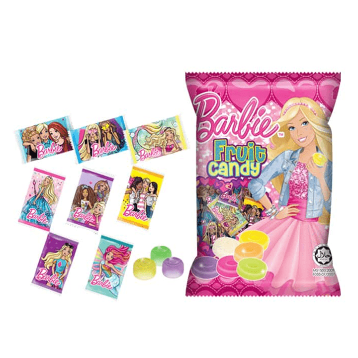 Barbie Fruit Candy Bag 140g
