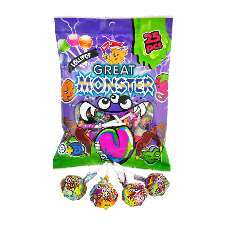 Beardy Lollipop - Great Monster Bag 25pcs