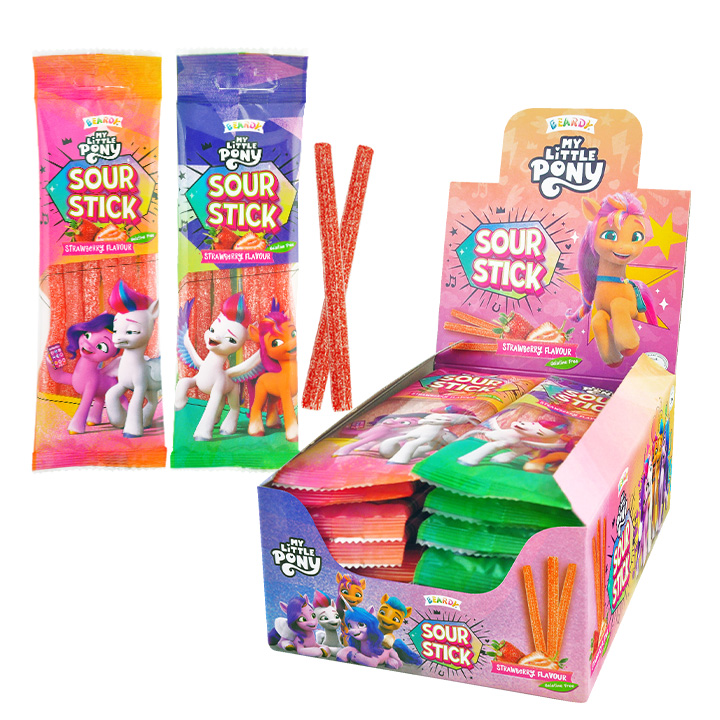 My Little Pony Sour Stick - Strawberry  30g