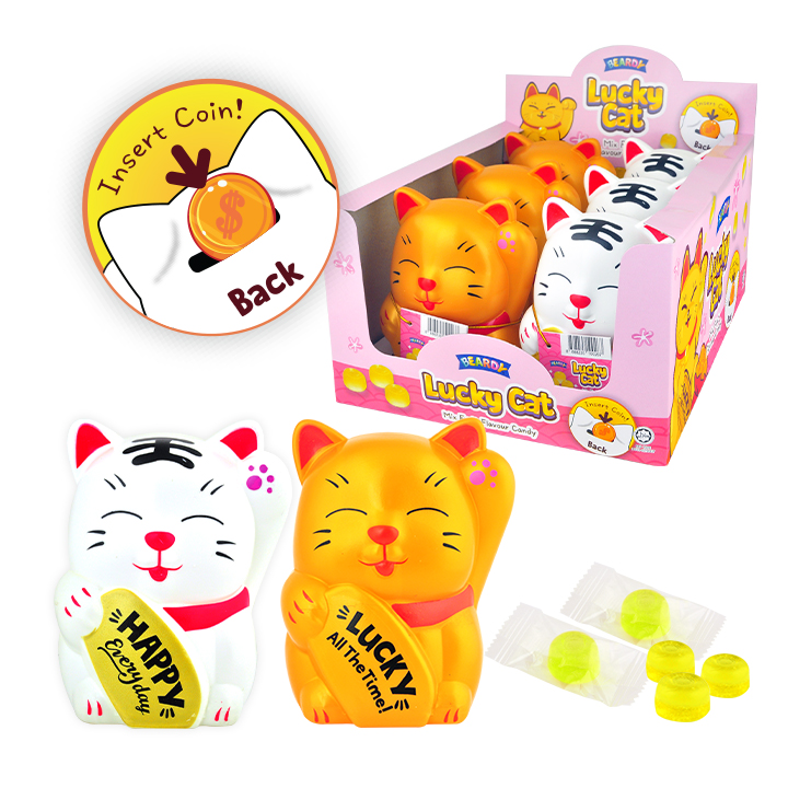 Beardy Lucky Cat with Candy 50g