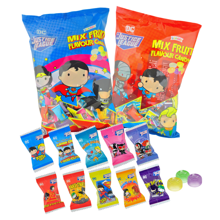 Justice League Fruit Candy 350pcs