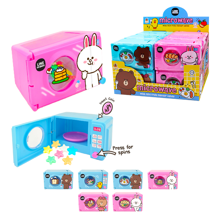 Line Friends Microwave With Candy 6g