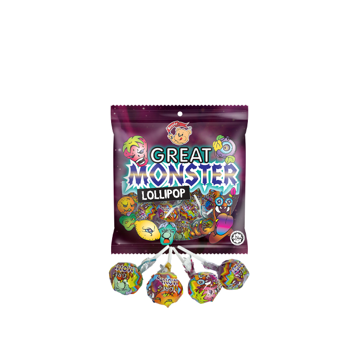 Beardy Lollipop - Great Monster Bag 10pcs