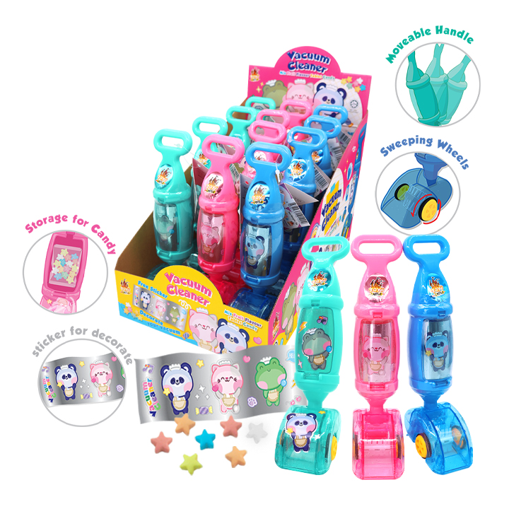 Toy's Castle Vacuum Cleaner with Candy