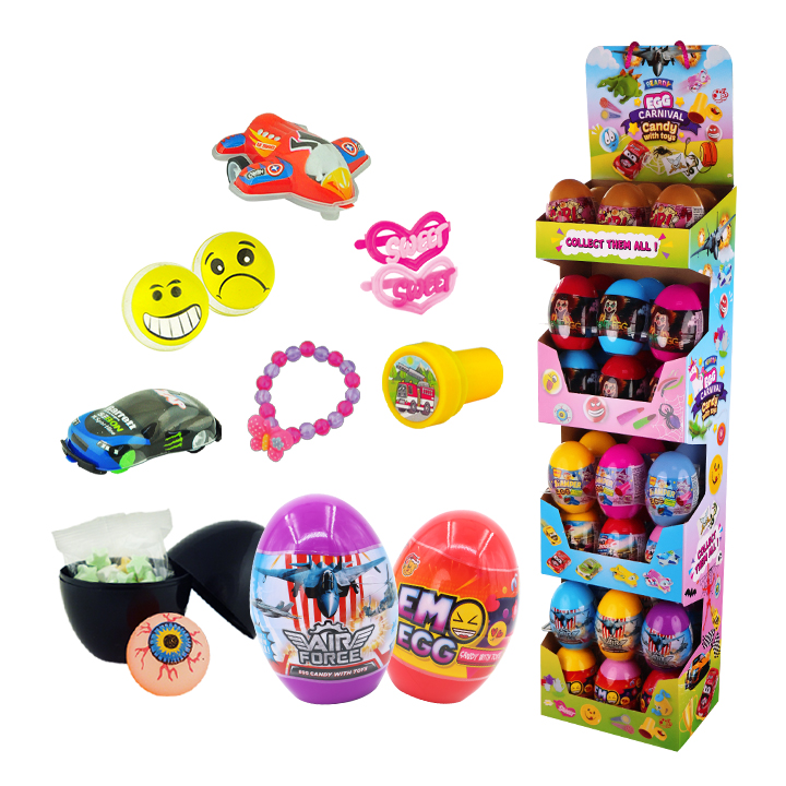 Beardy Egg Candy With Toys - Assorted Hanger - Carnival