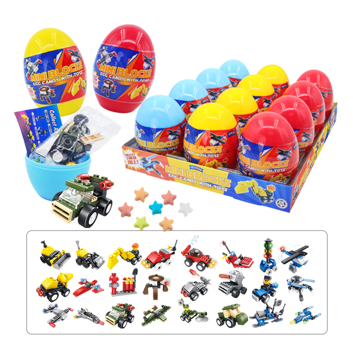 Beardy Egg Candy - Mini Blocks (Tray)